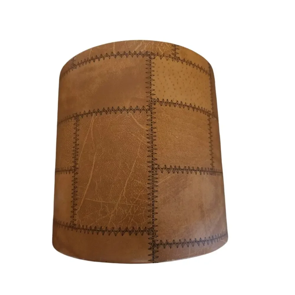 Vintage IRVINWARE Retro patchwork ice bucket with scoop USA